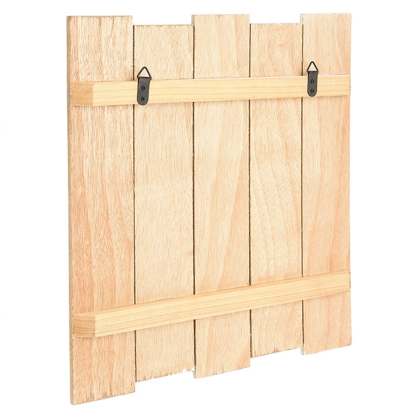 Woodland Bear Plank Wall Art – Rustic Decor for Nature Lovers