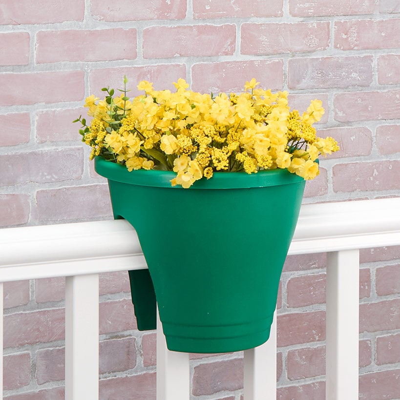 Terracotta Rail Planter for Deck or Balcony I441