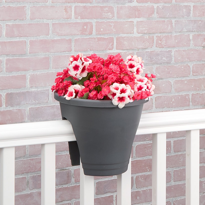 Terracotta Rail Planter for Deck or Balcony I441