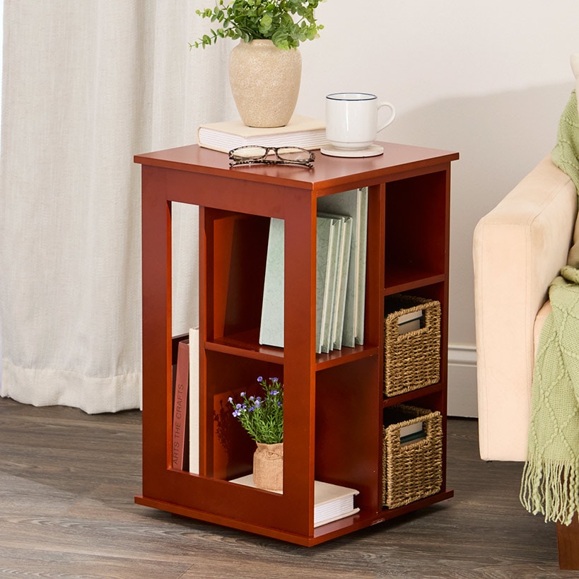 Stylish and Practical Rotating End Table
