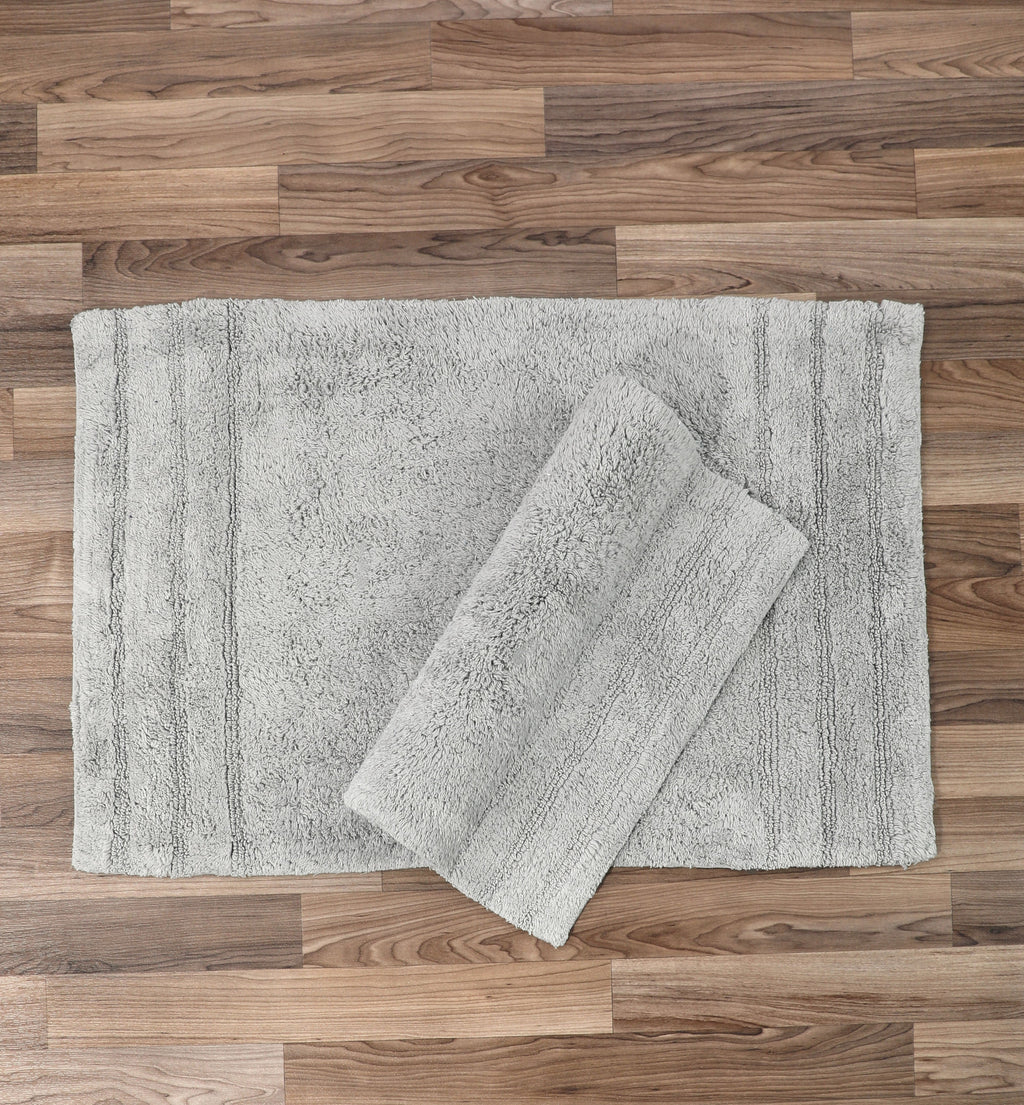 Homewear Sanibel End Border Cotton Bath Rug Set 2-Pc.