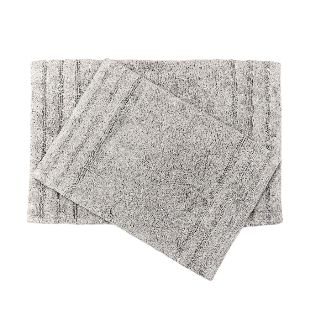 Homewear Sanibel End Border Cotton Bath Rug Set 2-Pc.