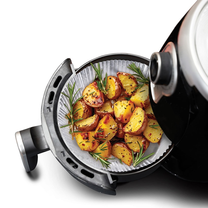 Disposable Foil Air Fryer Liners - Set of 24 - Square or Round
