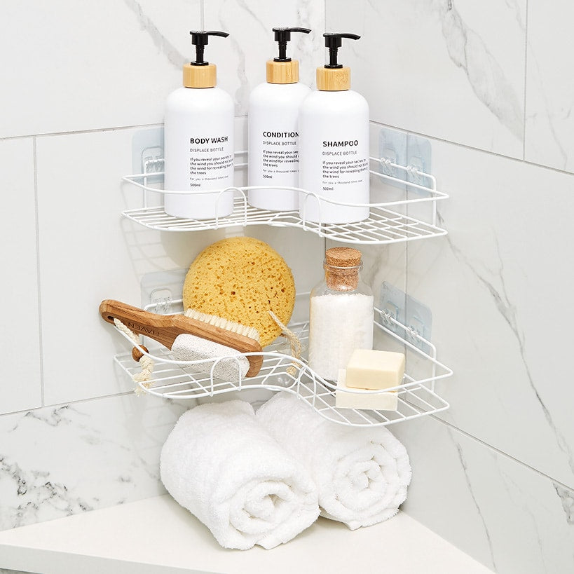 Wall Mounted Bathroom Shelf - Set of 2
