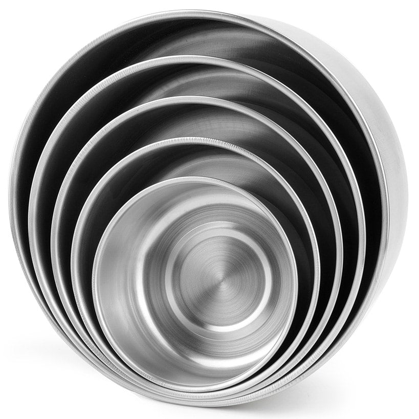 Stainless Steel Mixing Bowls Set with Lids Set of 5
