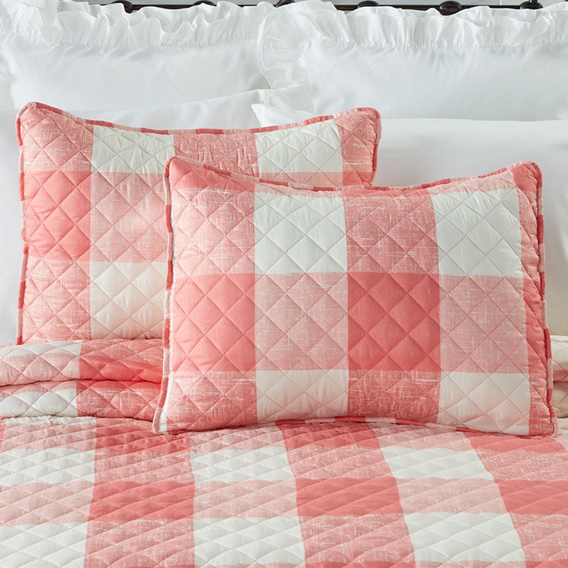 Spring Buffalo Check Sham