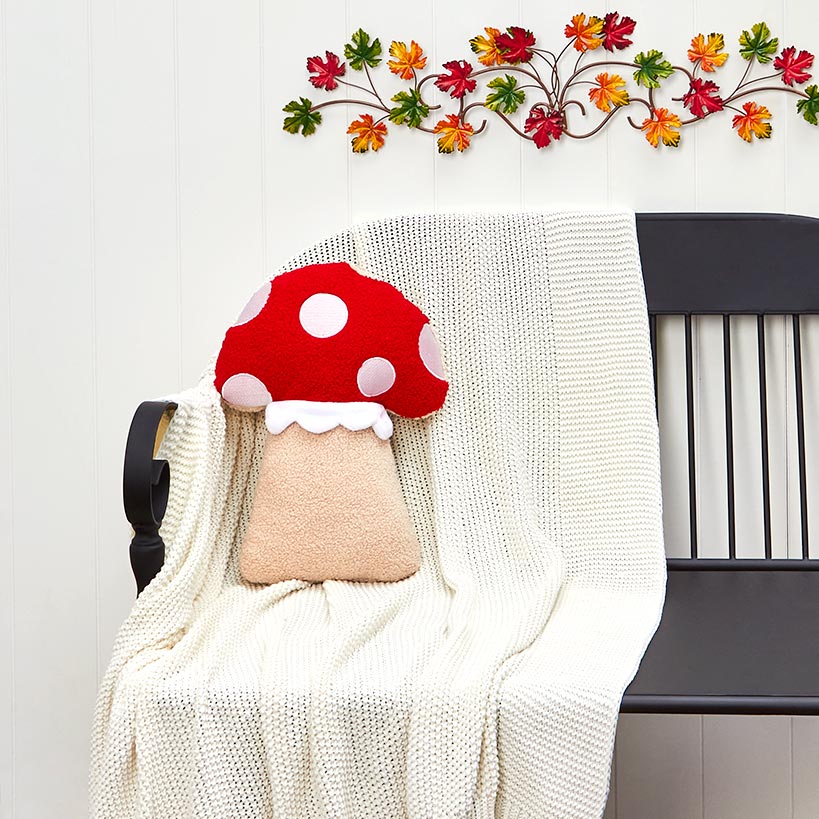 Mushroom Shaped Decorative Pillow B996