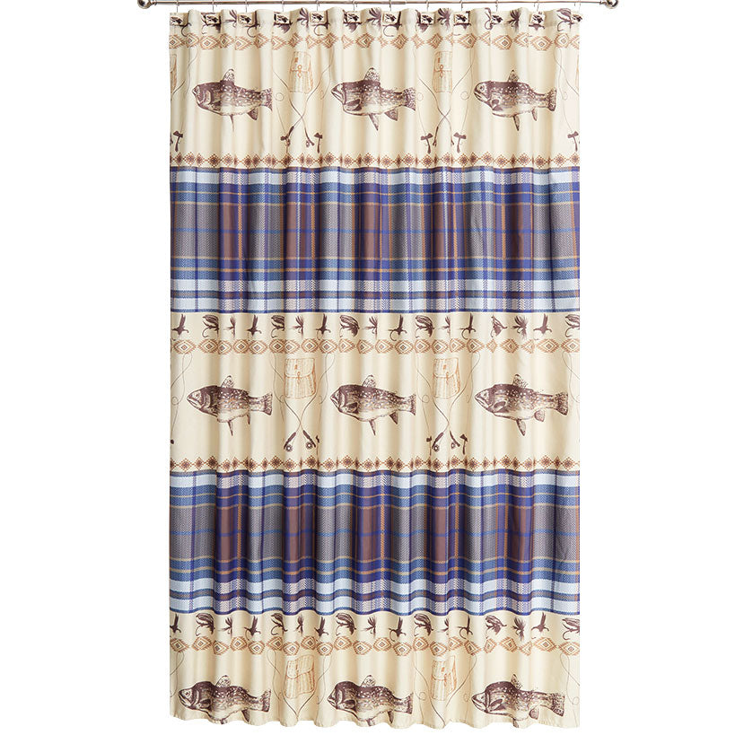 Fly Fishing Rustic Bathroom Collection