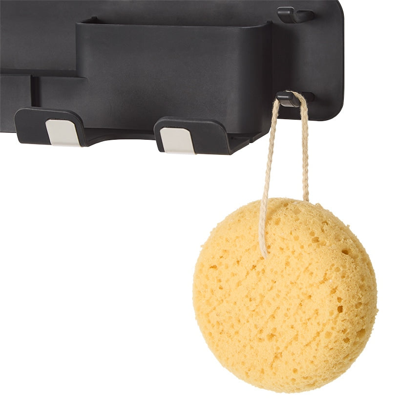 Wall-Mounted Silicone Hair Dryer and Accessories Holder