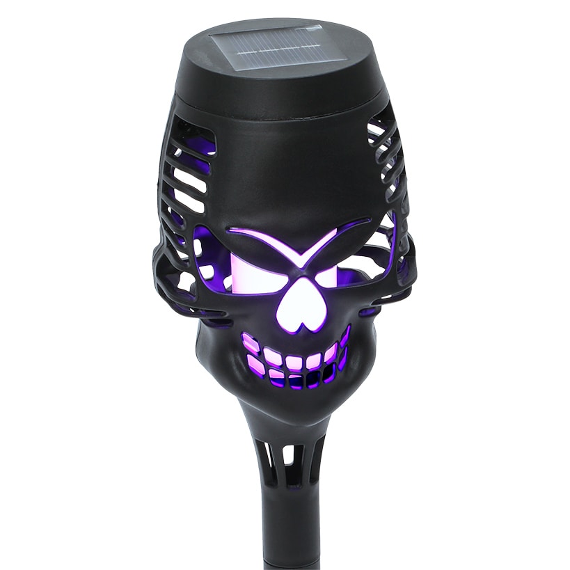 Halloween Skull Stake Solar