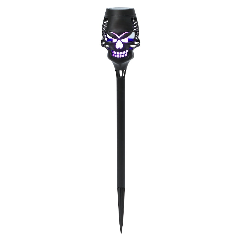 Halloween Skull Stake Solar