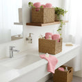 Space-Saving Set of 2 Storage Baskets for Effortless Organization