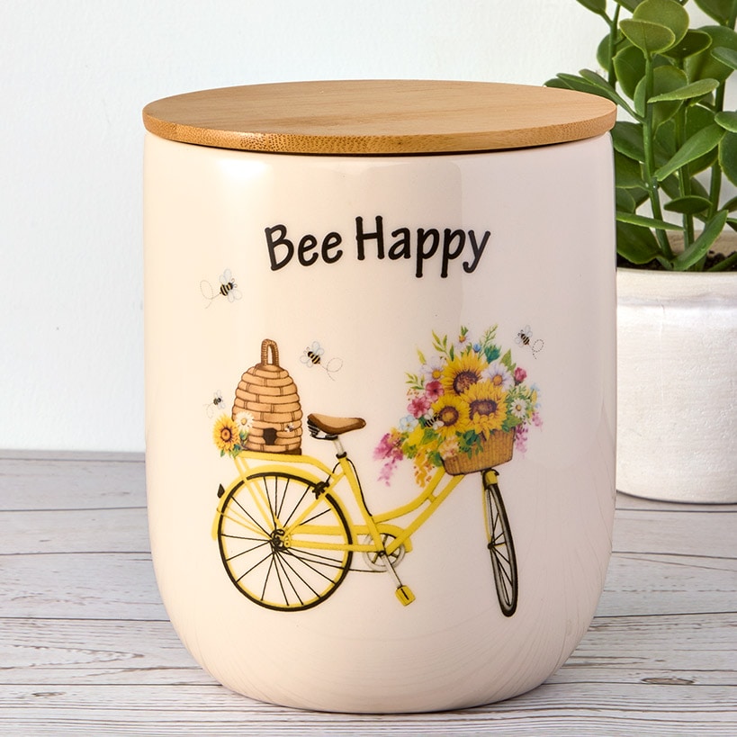 Blooming Springtime Food Storage Canister
