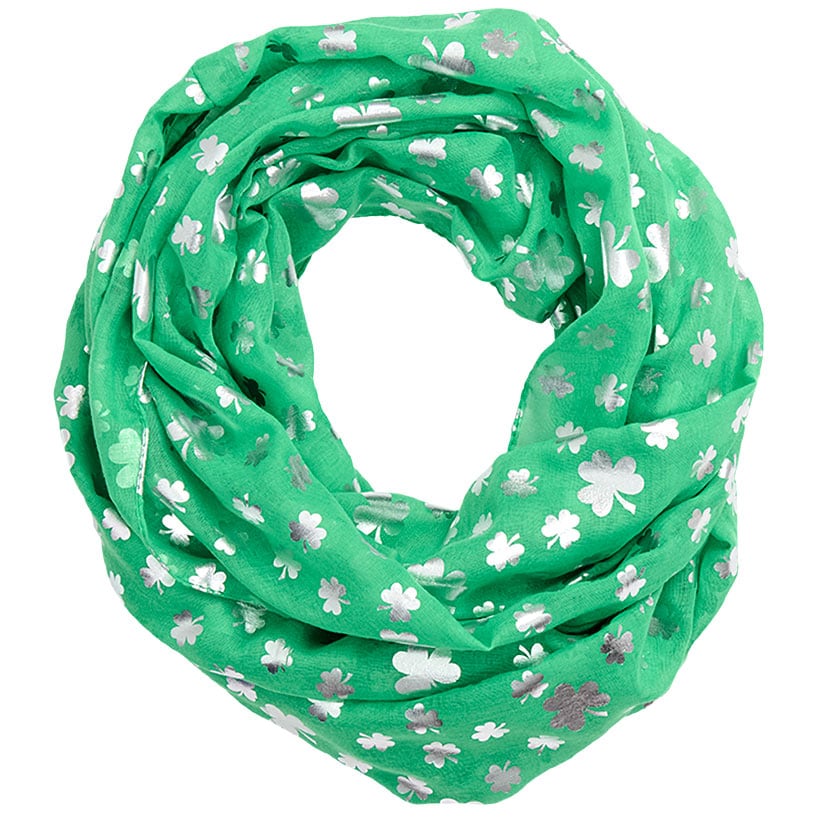 St Patrick's Day Women's Infinity Scarf