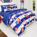 Stars and Stripes Gnome Complete Comforter Set