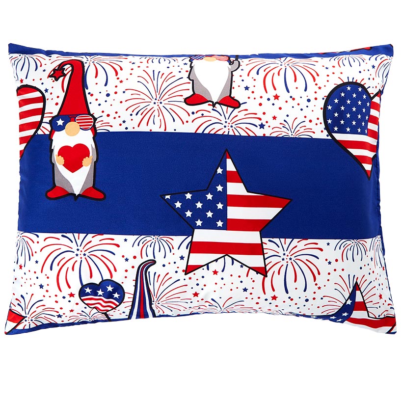 Stars and Stripes Gnome Complete Comforter Set