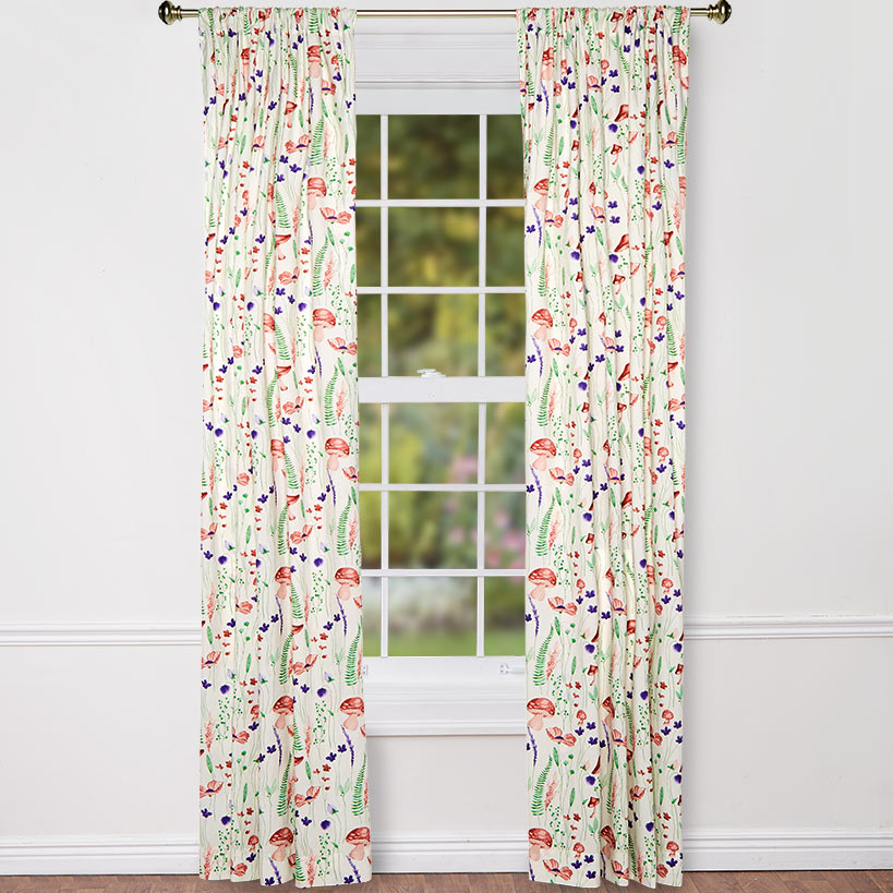 Stella Mushroom Window Panel