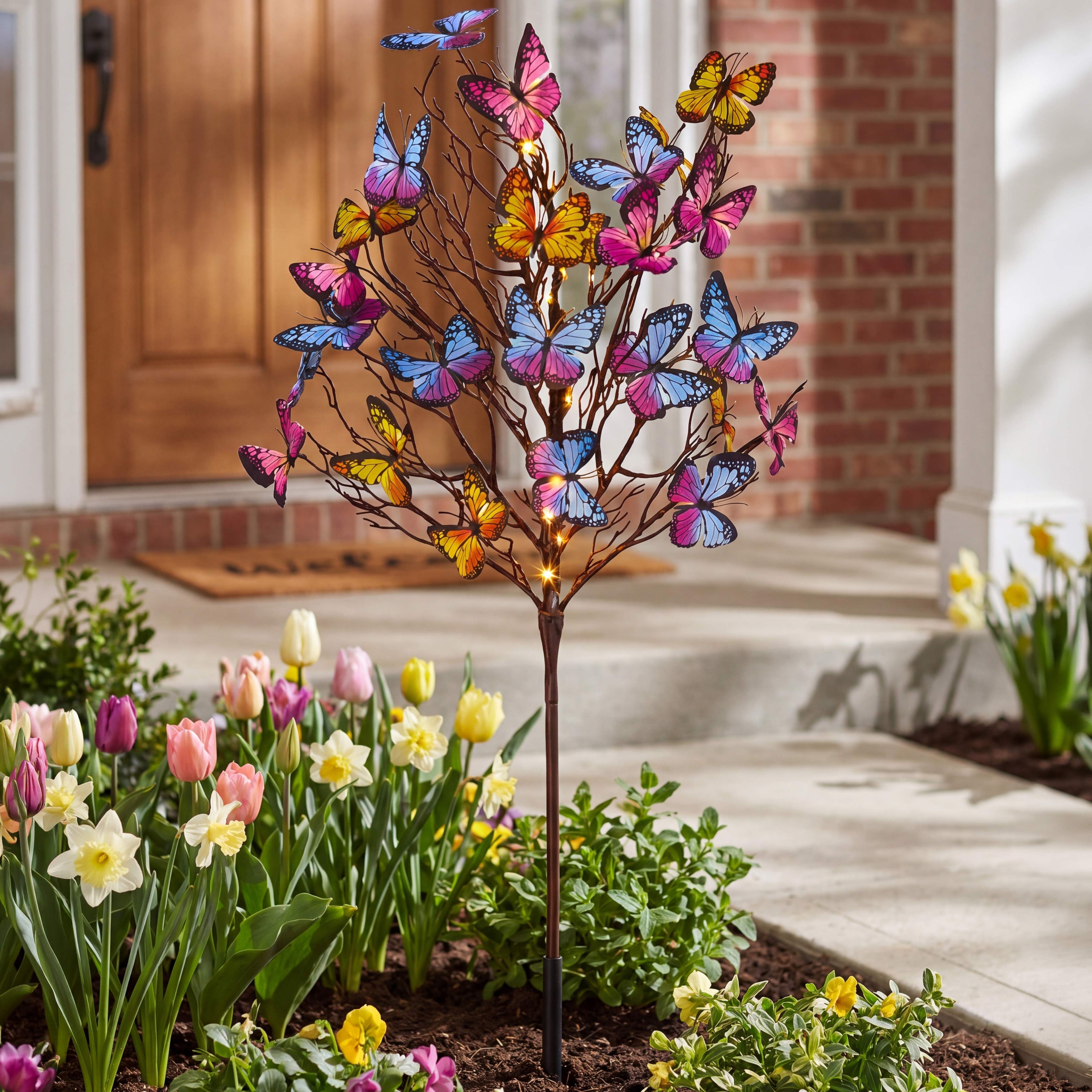 Swaying Solar Butterfly Lights