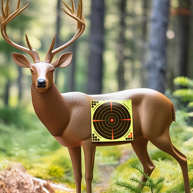 Reusable Bullseye Splatter Targets Hunting Set of 24