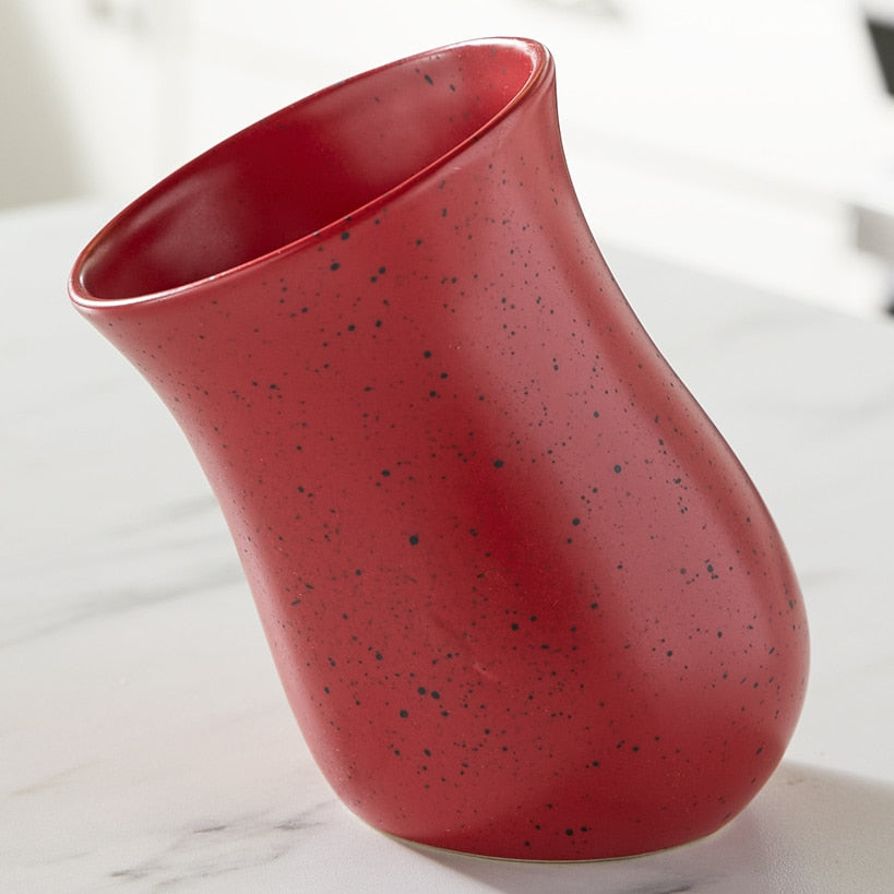 Tilted Utensil Crock