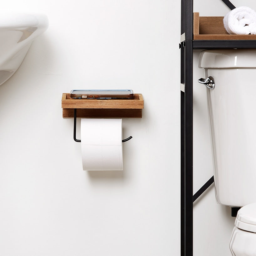 Farmhouse Bathroom Furniture Collection in Metal and Wood