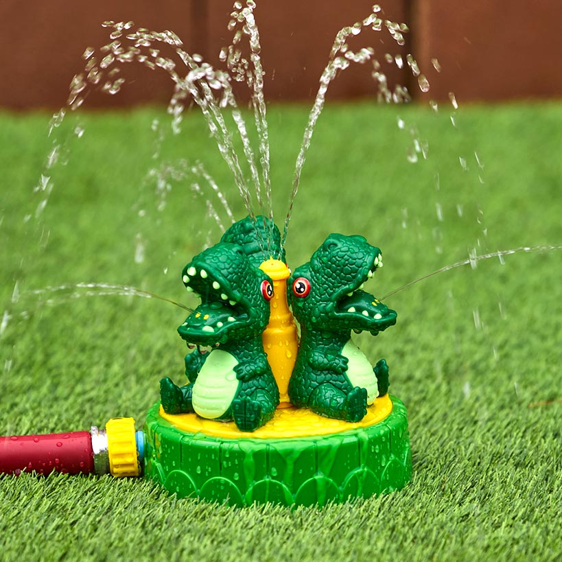 Dinosaur Sprinkler