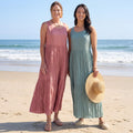 Women's Tiered A-Line Maxi Dress