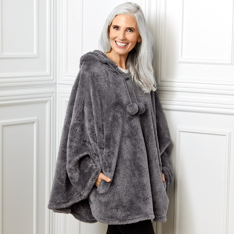 Women's Comfy Cozy Weekend Poncho
