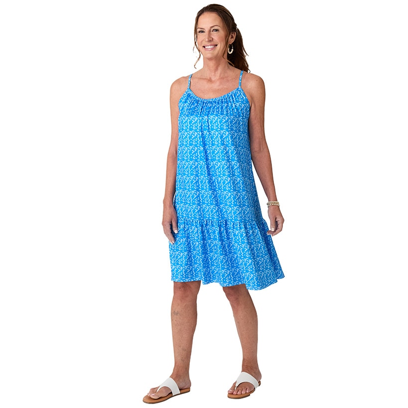 Women's Loose Dress with Spaghetti Straps