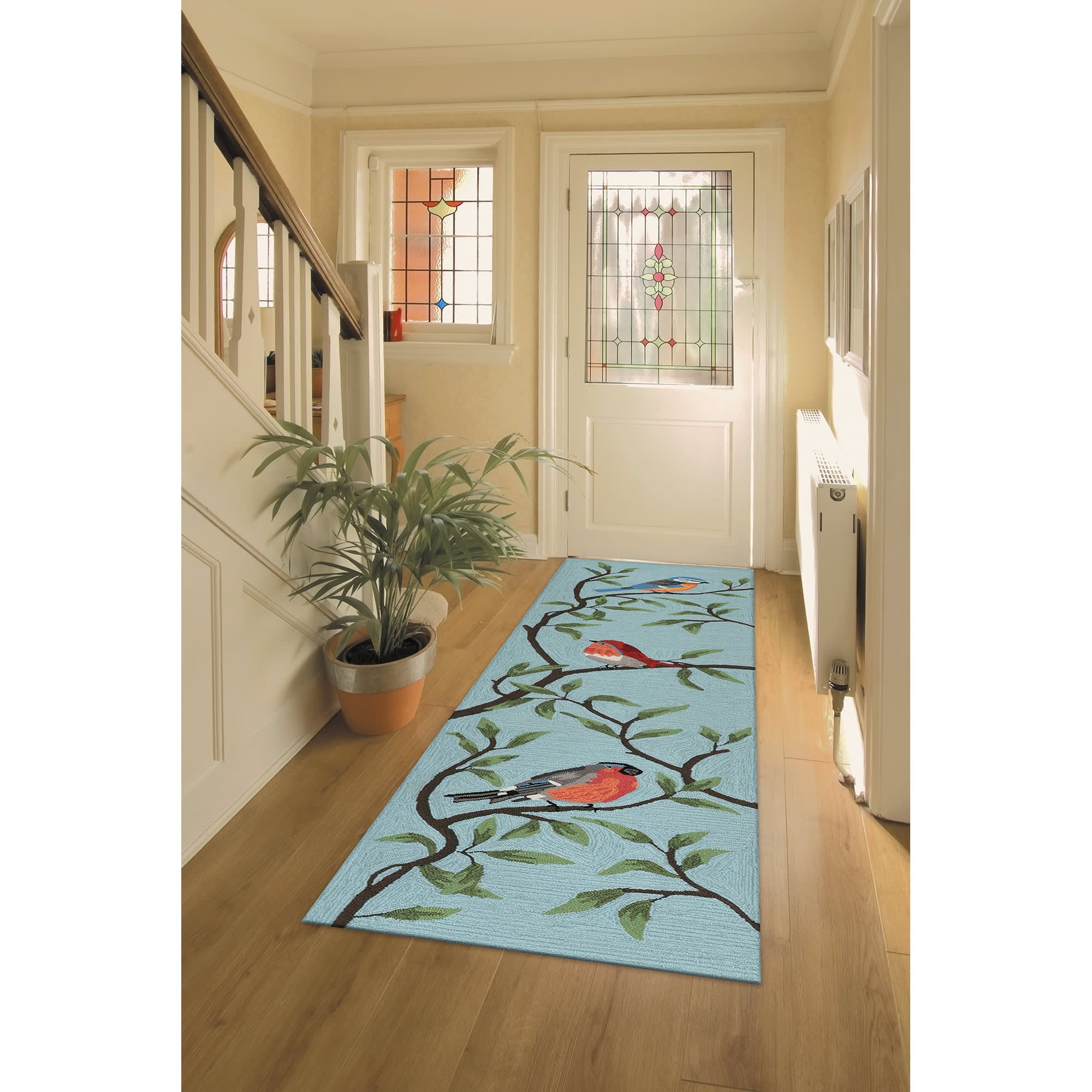 Ravella Birds On Branches Indoor/Outdoor Area Rug