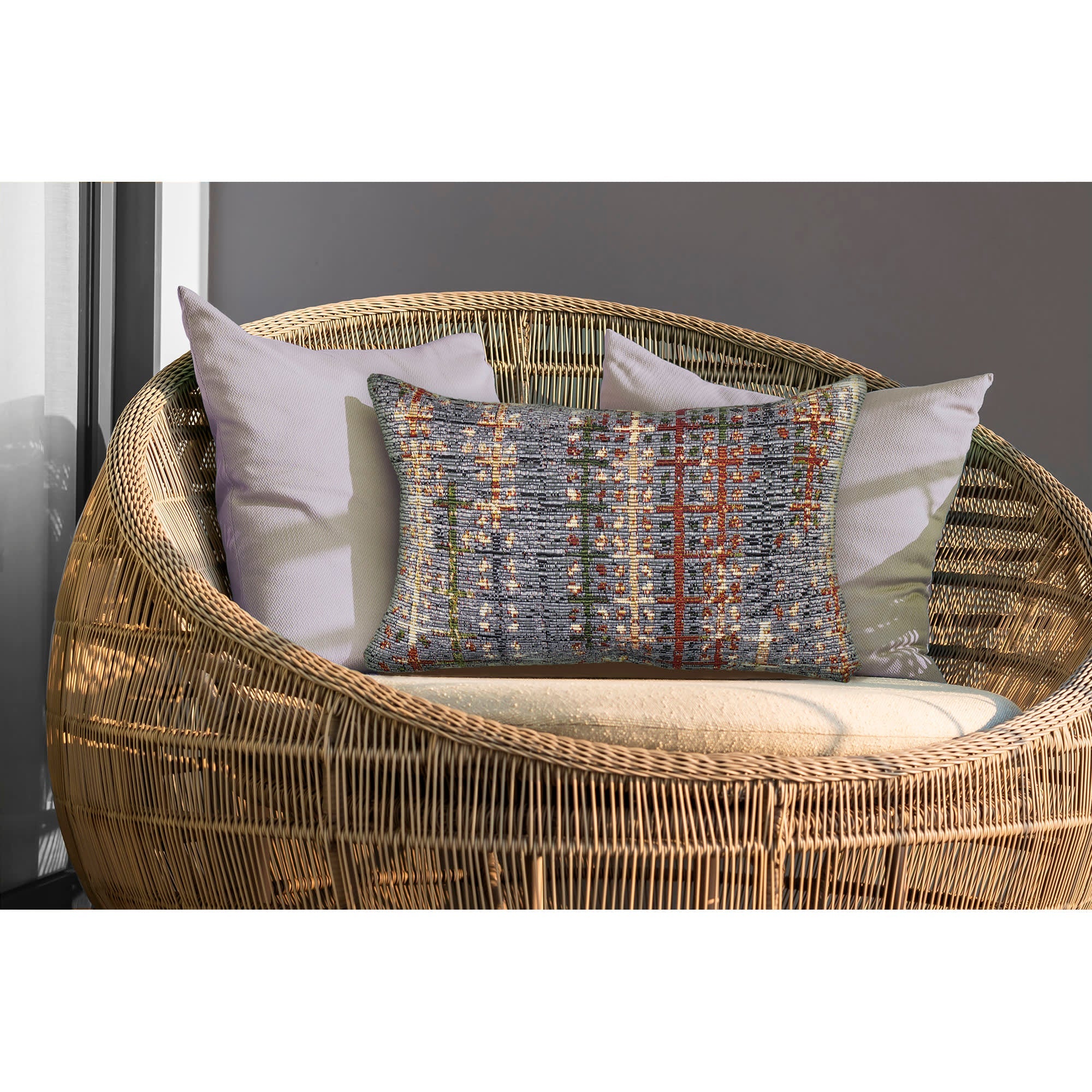 Marina Sienna Indoor Outdoor Throw Pillow