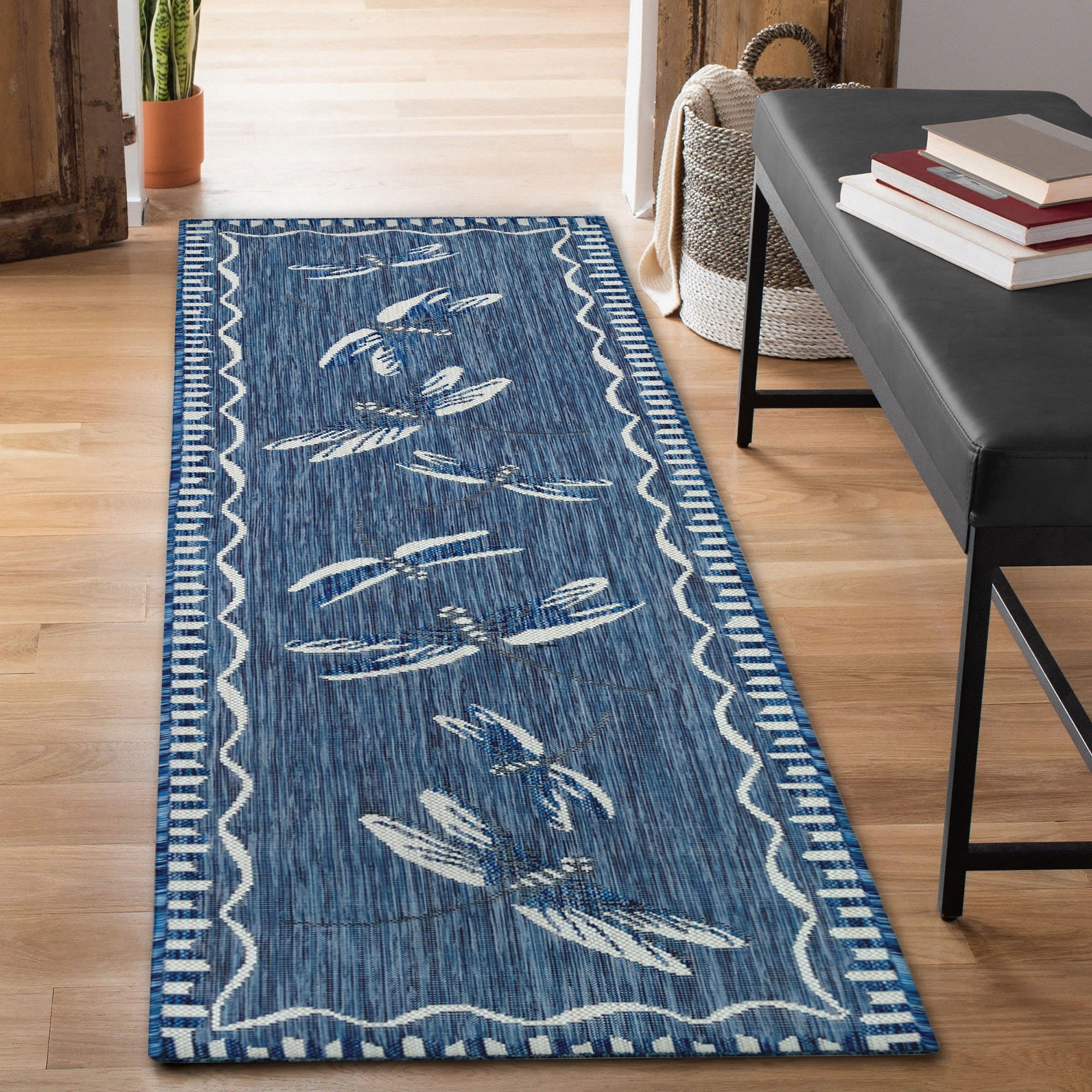 Carmel Dragonfly Indoor Outdoor Area Rug