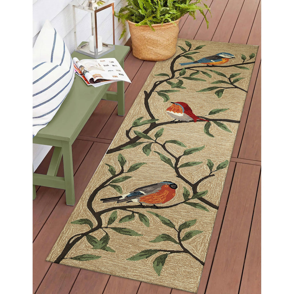 Ravella Birds On Branches Indoor/Outdoor Area Rug