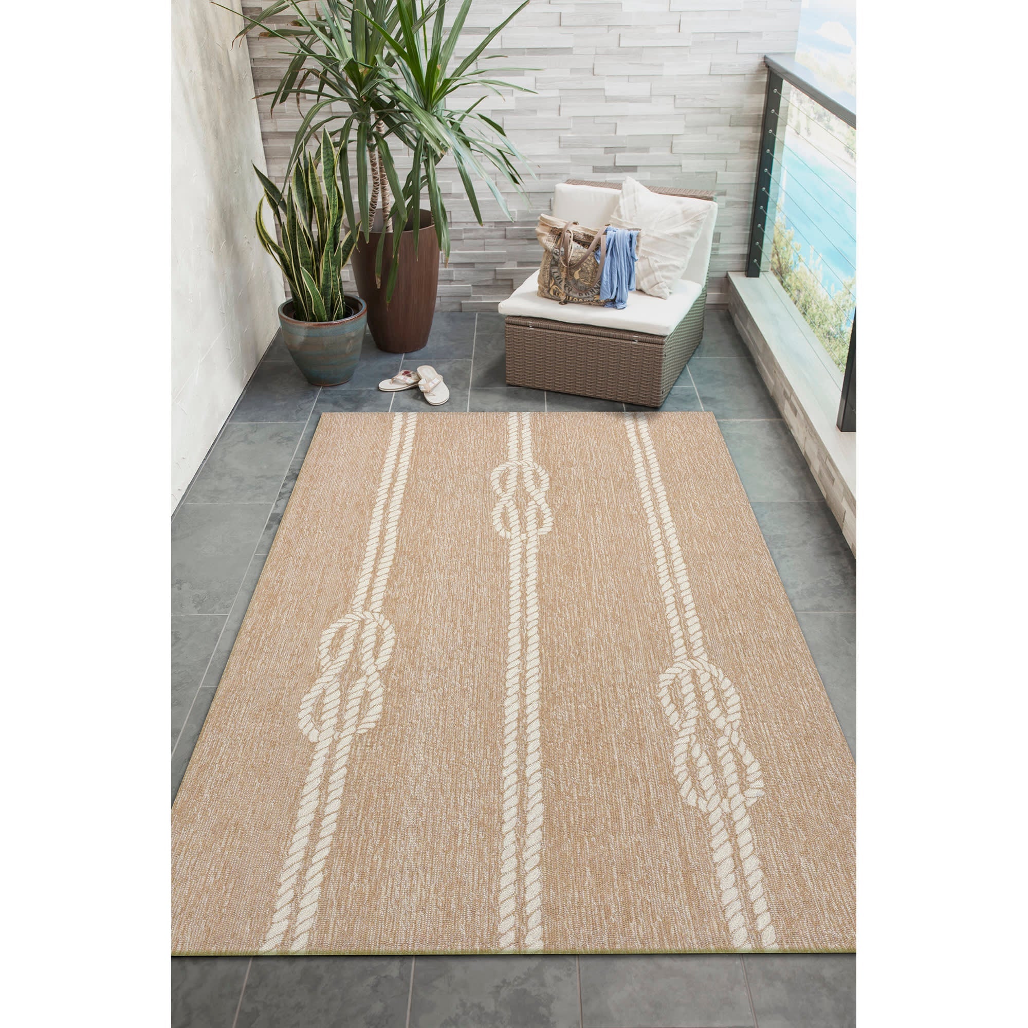 Capri Ropes Indoor Outdoor Area Rug