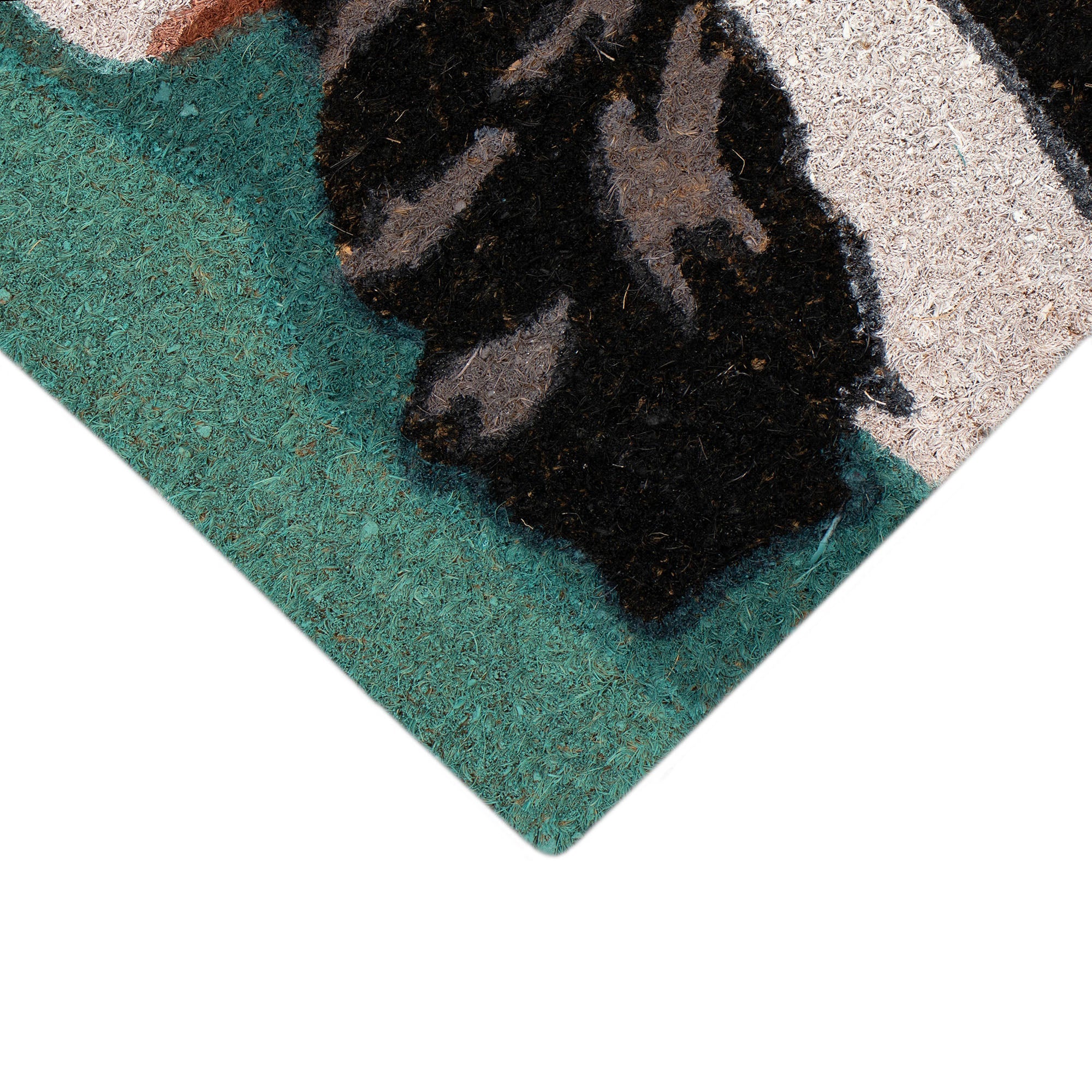 Natura Love And A Dog Coir Doormat with Non-Slip Backing