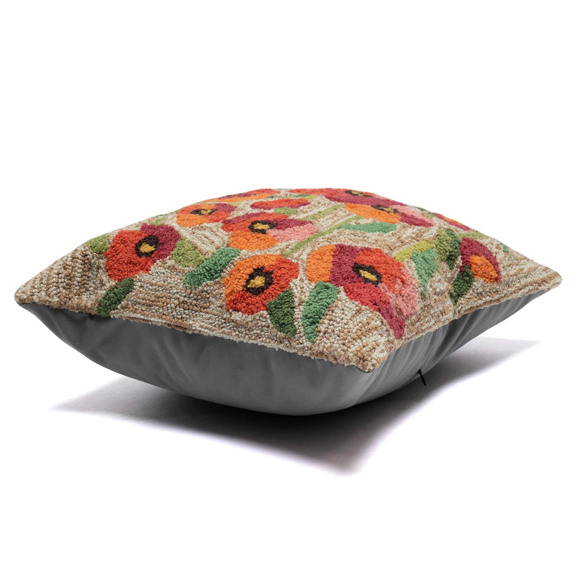 Frontporch Poppies Indoor Outdoor Throw Pillow