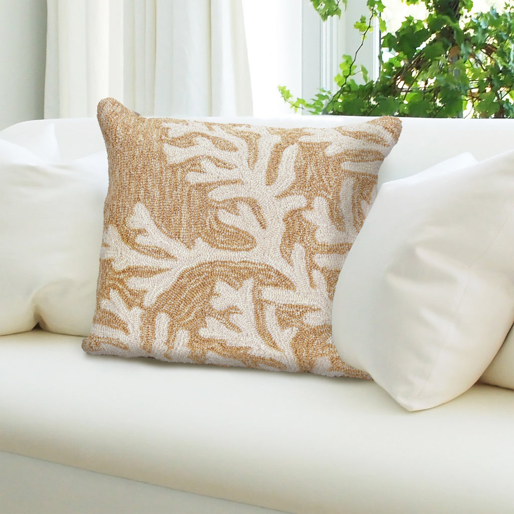 Frontporch Coral Indoor Outdoor Throw Pillow