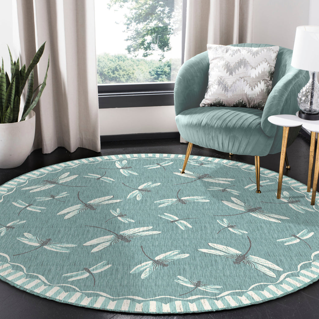 Carmel Dragonfly Indoor Outdoor Area Rug