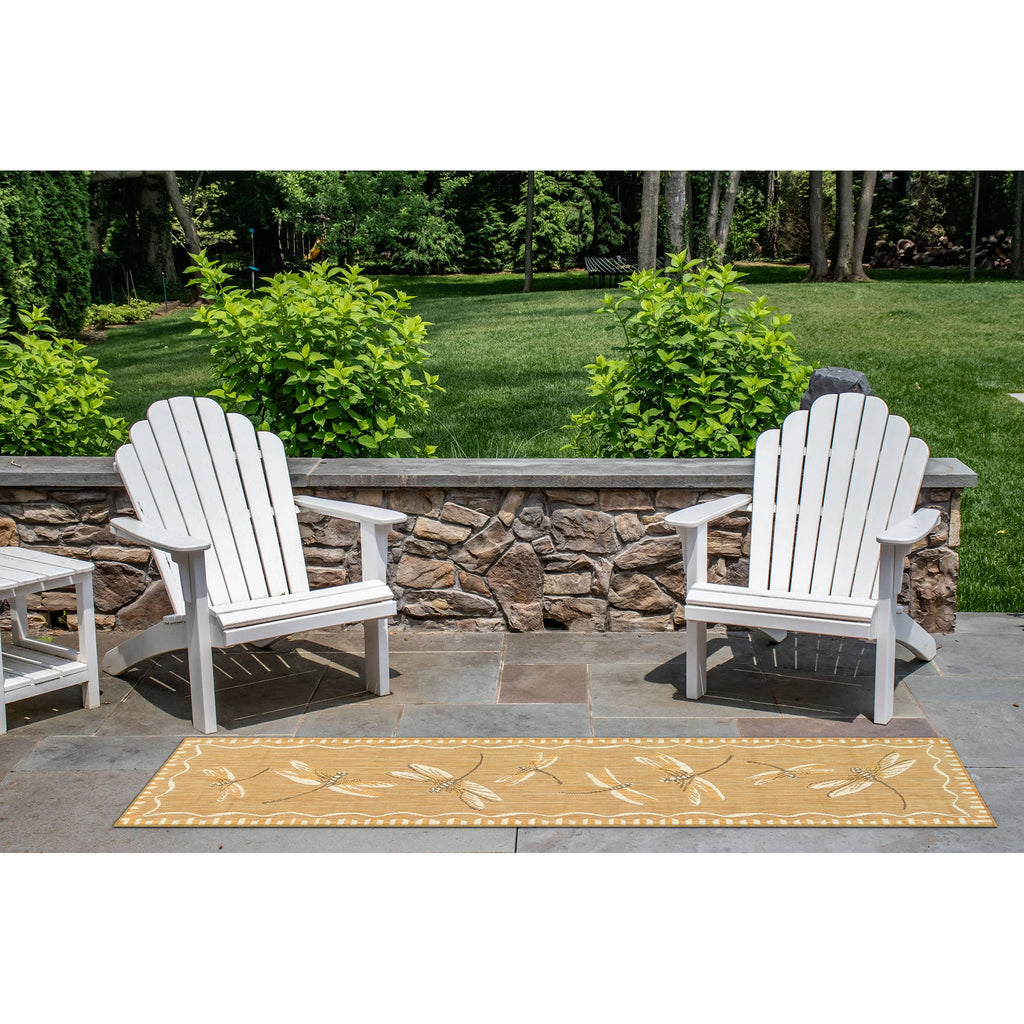 Carmel Dragonfly Indoor Outdoor Area Rug