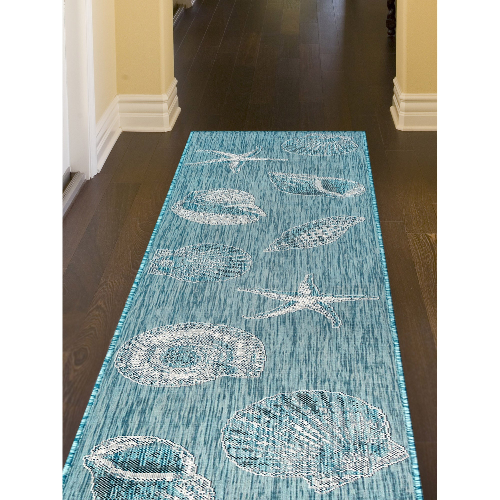 Carmel Shells Indoor Outdoor Area Rug