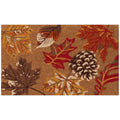 Natura Falling Leaves Coir Doormat with Non-Slip Backing