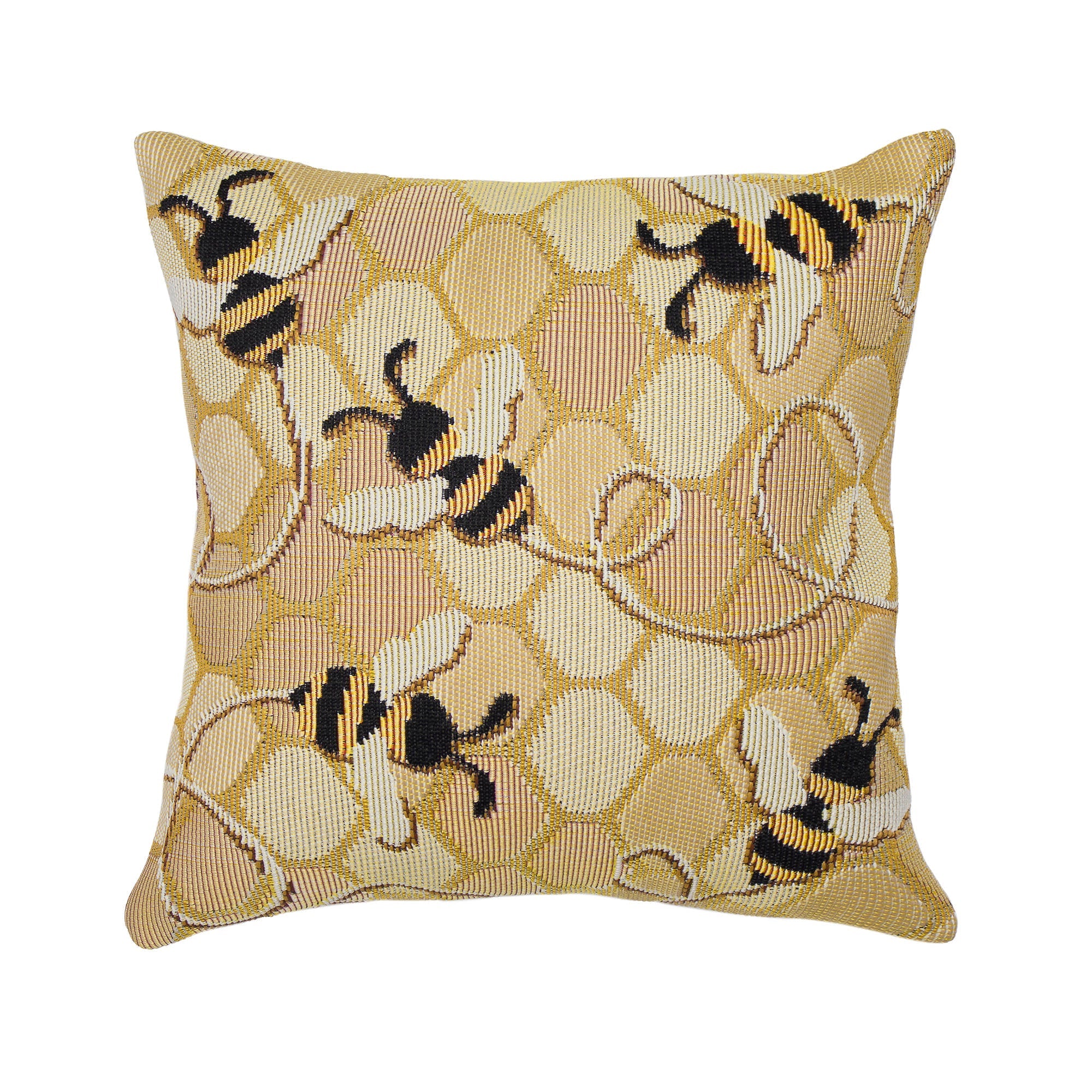Marina Bee Free Indoor Outdoor Throw Pillow