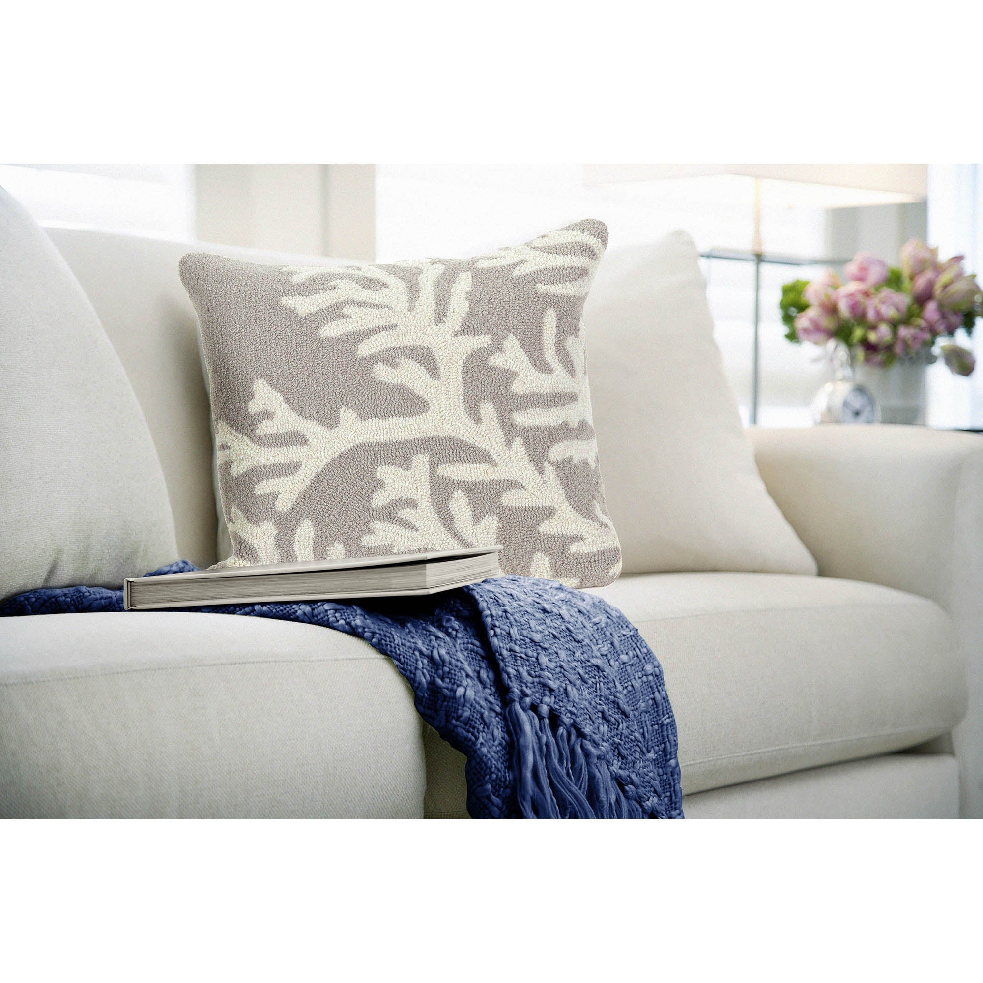 Frontporch Coral Indoor Outdoor Throw Pillow