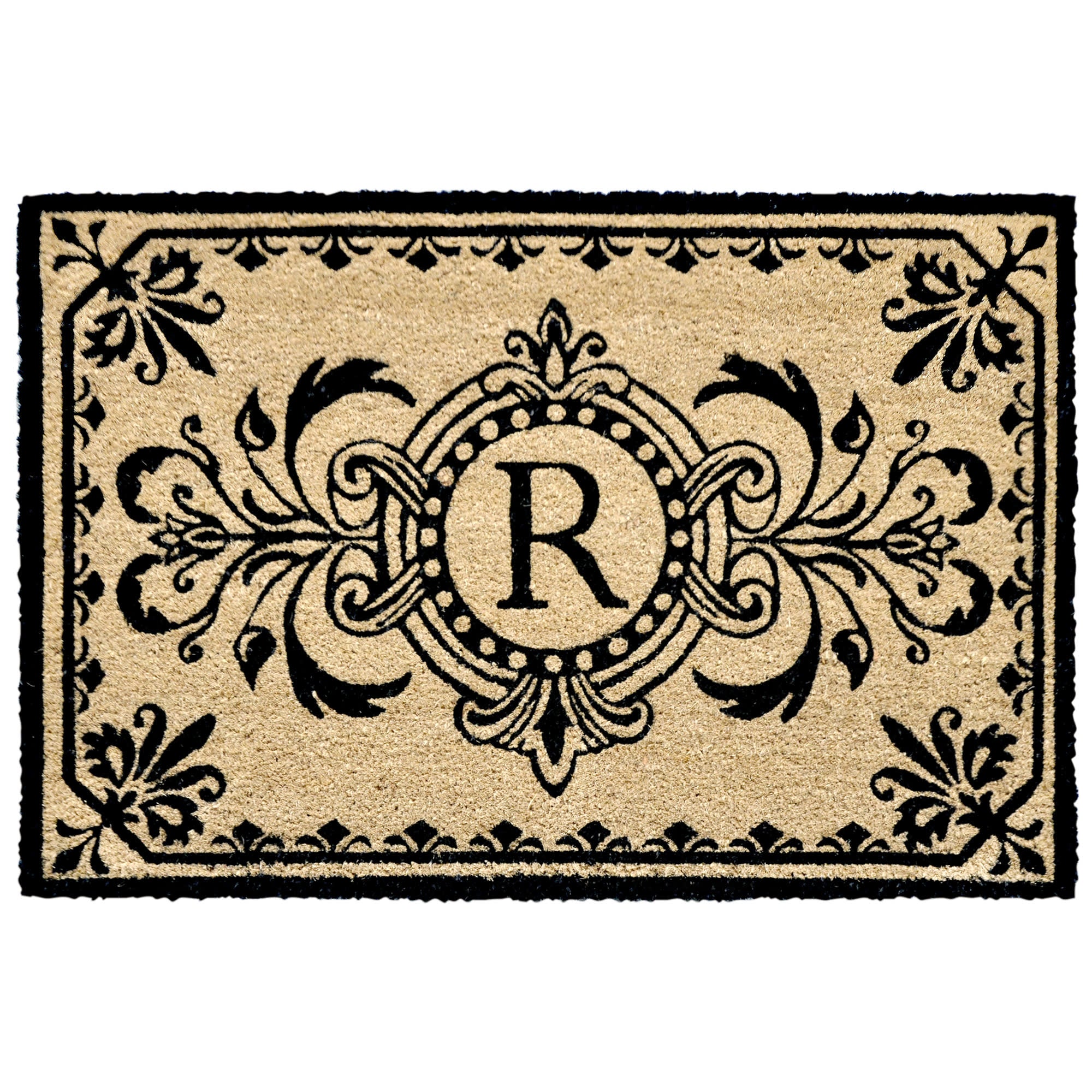 Dwell Vine Coir Doormat with Non-Slip Backing