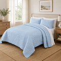 Quilted Shell Bedspread Ensemble K70827