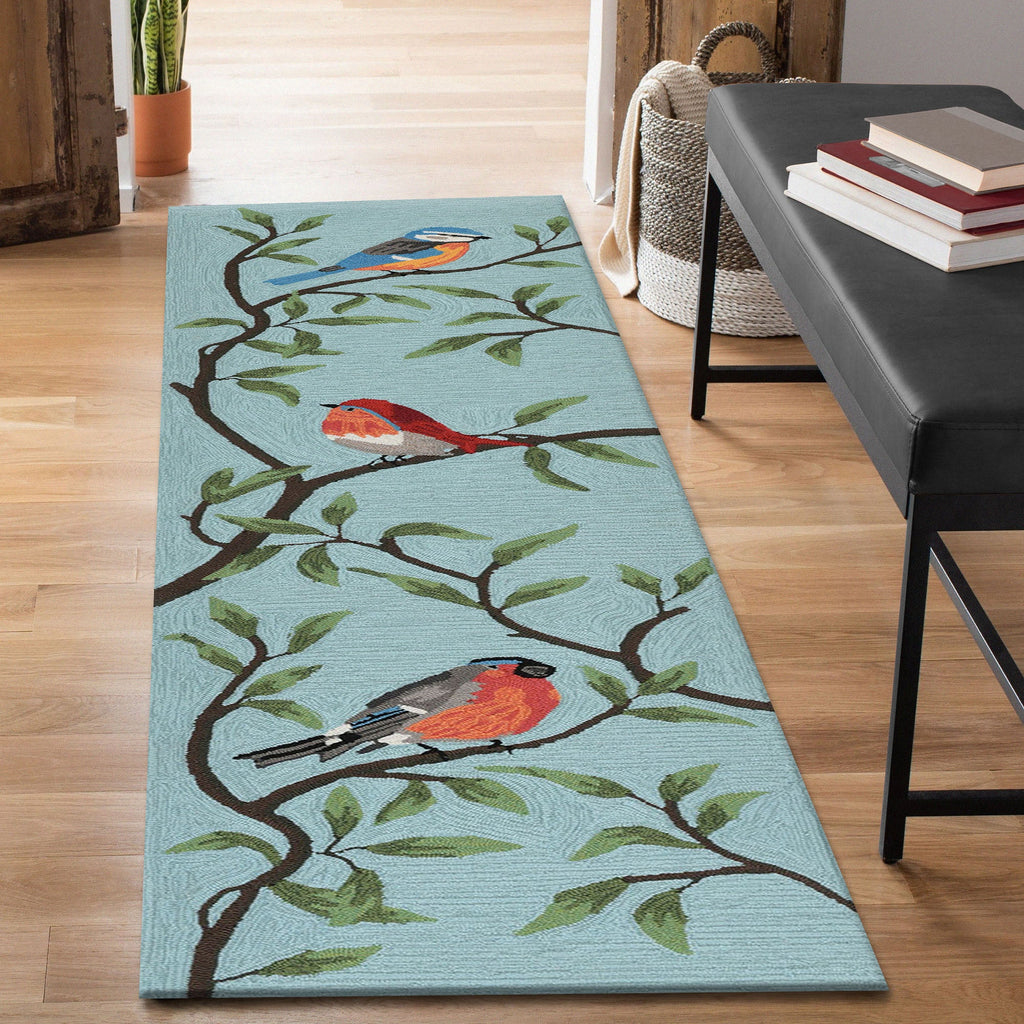 Ravella Birds On Branches Indoor/Outdoor Area Rug