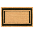 Natura Double Border Coir Doormat with Non-Slip Backing