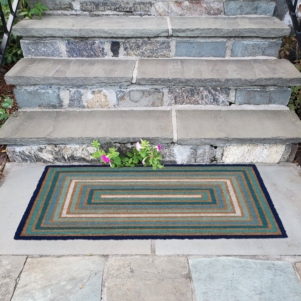 Natura Boxes Coir Doormat with Non-Skid Backing