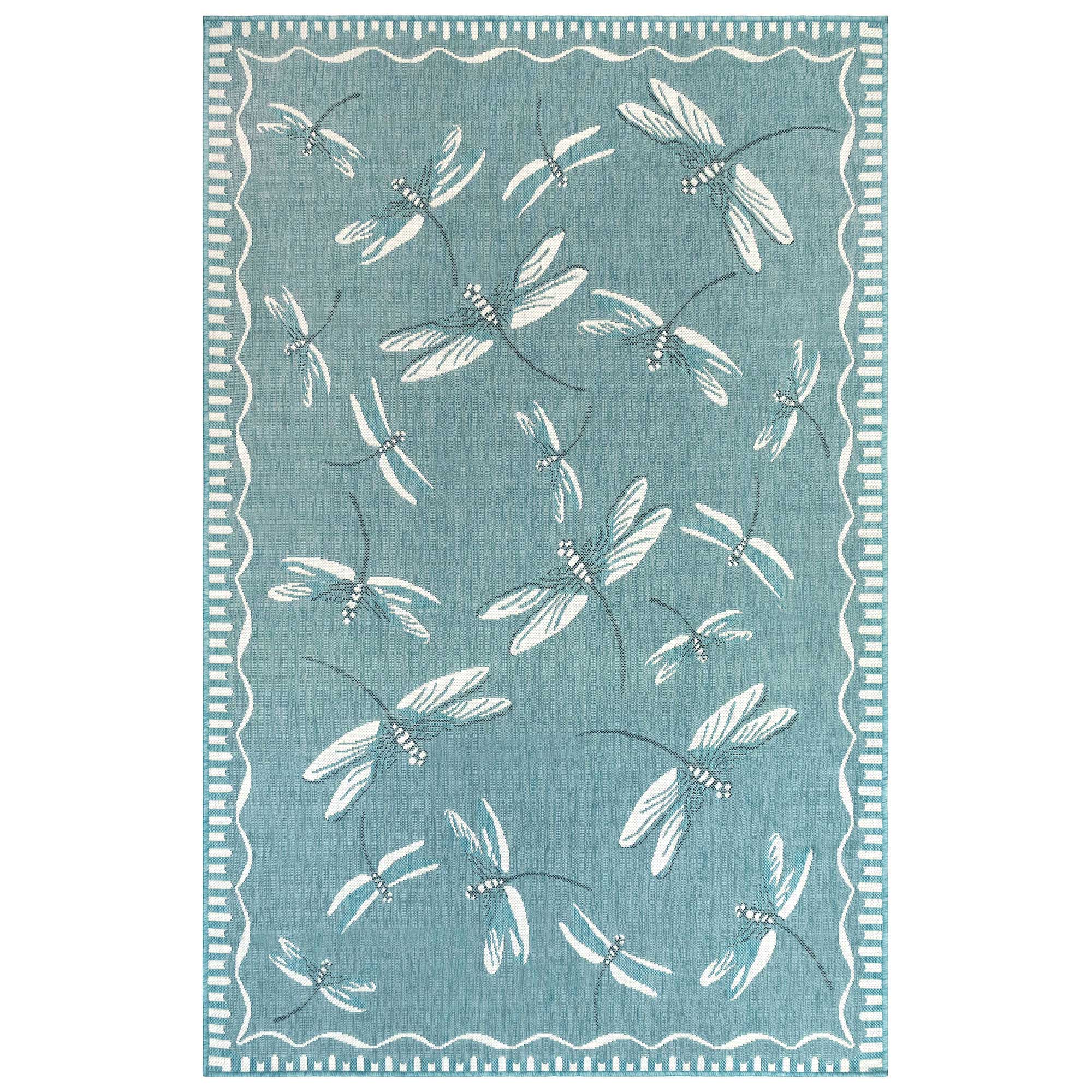 Carmel Dragonfly Indoor Outdoor Area Rug