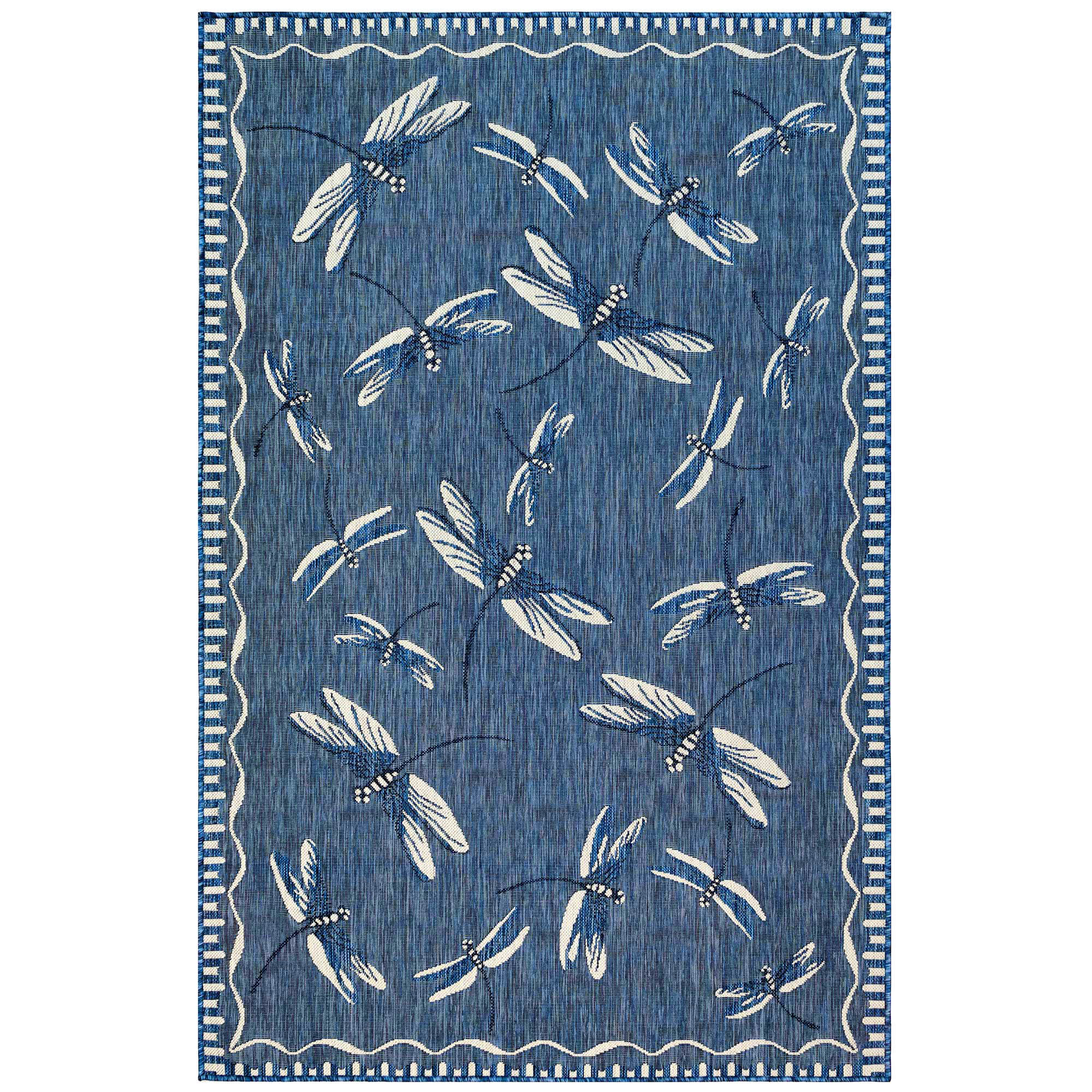 Carmel Dragonfly Indoor Outdoor Area Rug